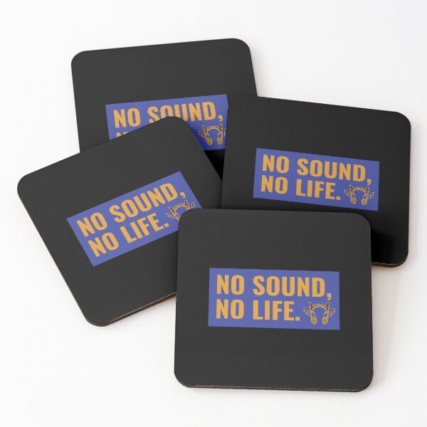 Item preview, No Sound No Life | Audio Engineer Blue designed and sold by DanLopesMerch.