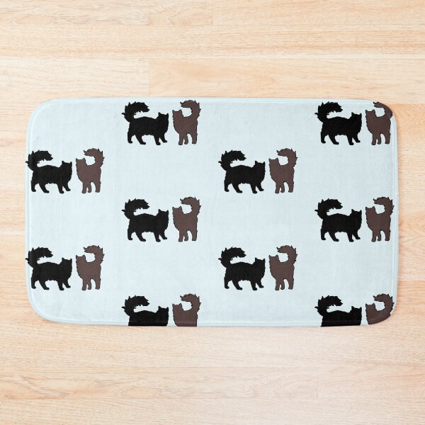 Item preview, Gatsby & Daisy Vibing (Brown & Black Cats) designed and sold by andmarstan.
