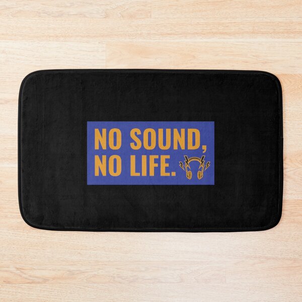 Item preview, No Sound No Life | Audio Engineer Blue designed and sold by DanLopesMerch.