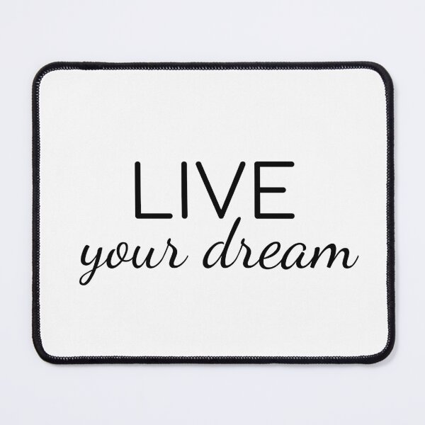 Item preview, Live your dream - motivational phrases designed and sold by Inspirationmotivation.