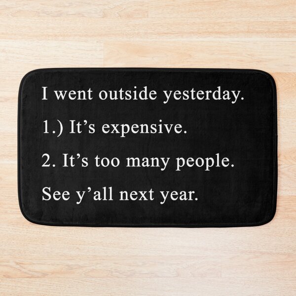 Item preview, I went outside yesterday: 1. to expensive, 2. to many people. CU next year! designed and sold by Celosia Liv.
