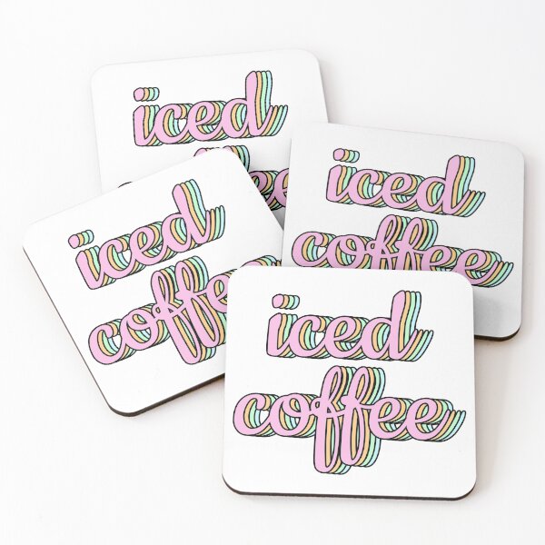 Item preview, Iced Coffee Retro Pastel designed and sold by lukassfr.