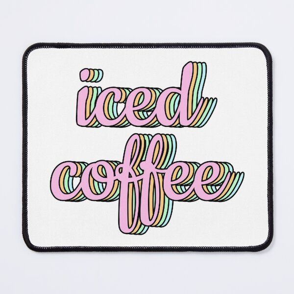 Item preview, Iced Coffee Retro Pastel designed and sold by lukassfr.