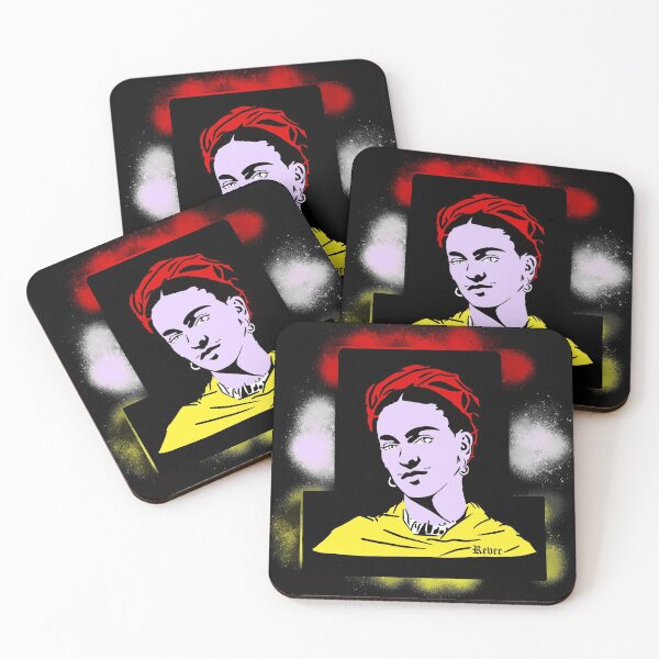 Item preview, Frida stencil  designed and sold by Rev Art1.