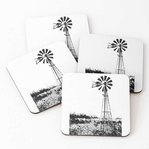 Item preview, Black & white sketch of a windmill....!! designed and sold by VIVEK KUMAR RAI.