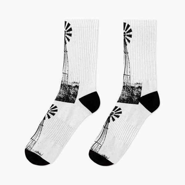 Item preview, Black & white sketch of a windmill....!! designed and sold by VIVEK KUMAR RAI.