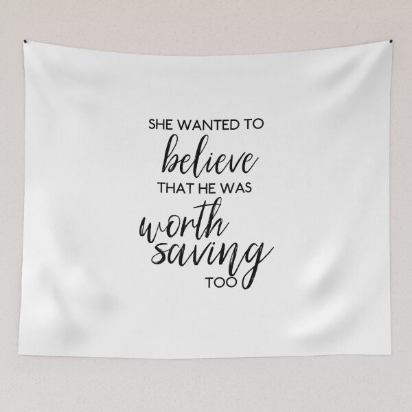 Item preview, Six of Crows-Inspired "Worth Saving" designed and sold by mulberrydragon.