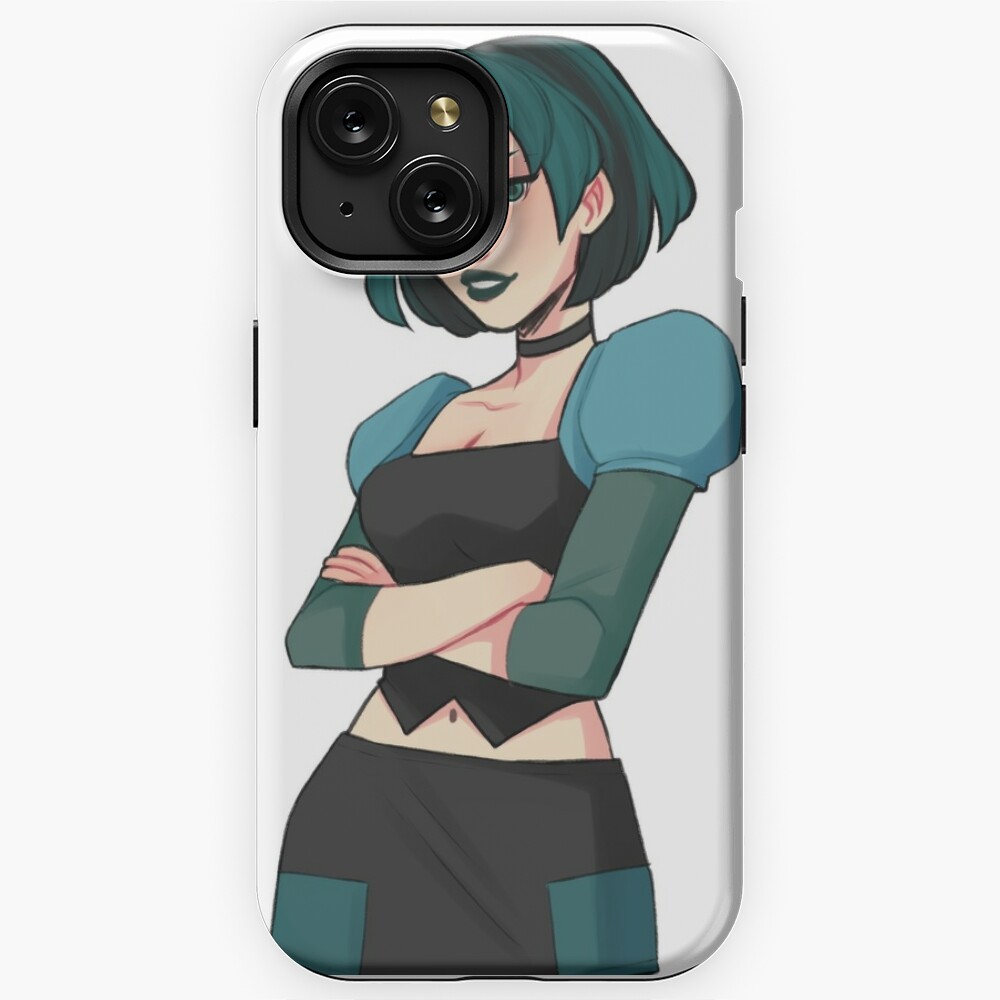 Funda de iPhone for Sale con la obra «Isla del drama total de Gwen» de  Peppermintpapers Illustrations | Redbubble