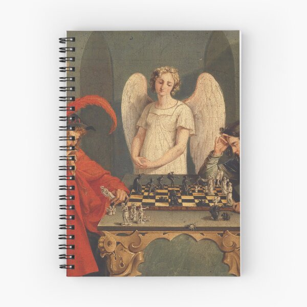 Item preview, Faust And Mephistopheles Playing Chess designed and sold by JDesigningMO.