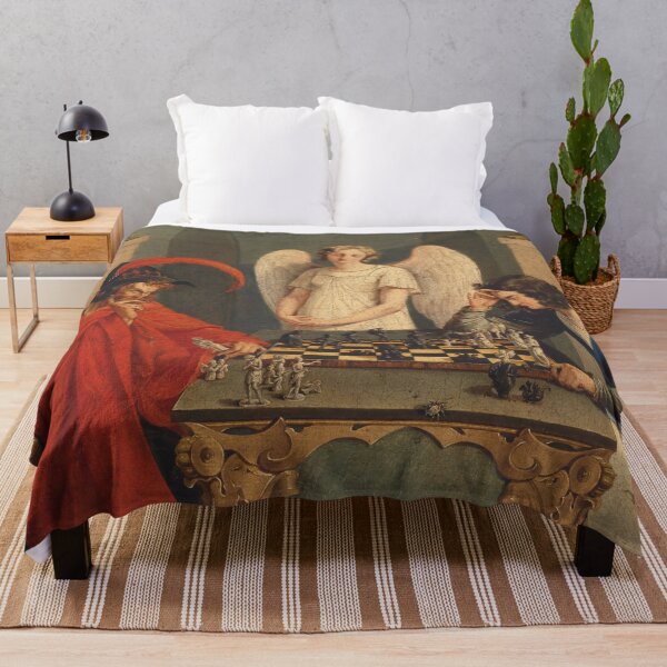 Item preview, Faust And Mephistopheles Playing Chess designed and sold by JDesigningMO.