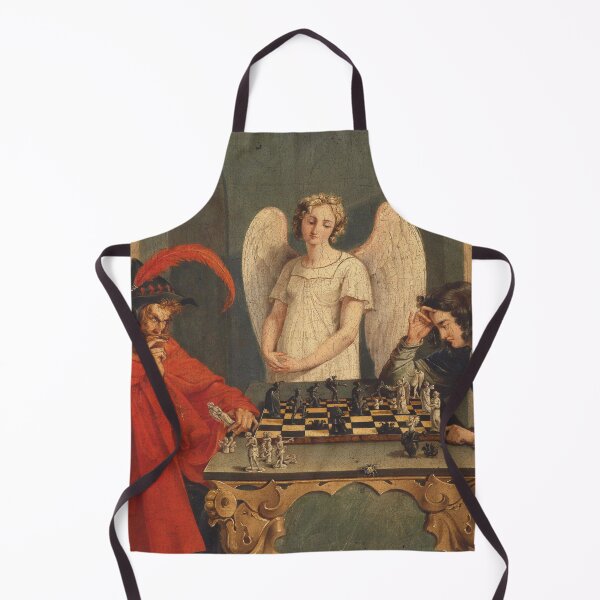 Item preview, Faust And Mephistopheles Playing Chess designed and sold by JDesigningMO.