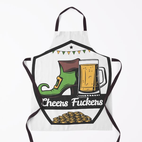 Item preview, Cheers fuckers irish shamrock designed and sold by IzzyTheWizz.