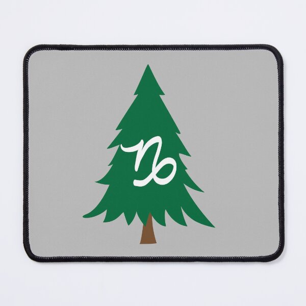 Item preview, Hand Drawn Capricorn Zodiac Pine Tree designed and sold by itsrturn.