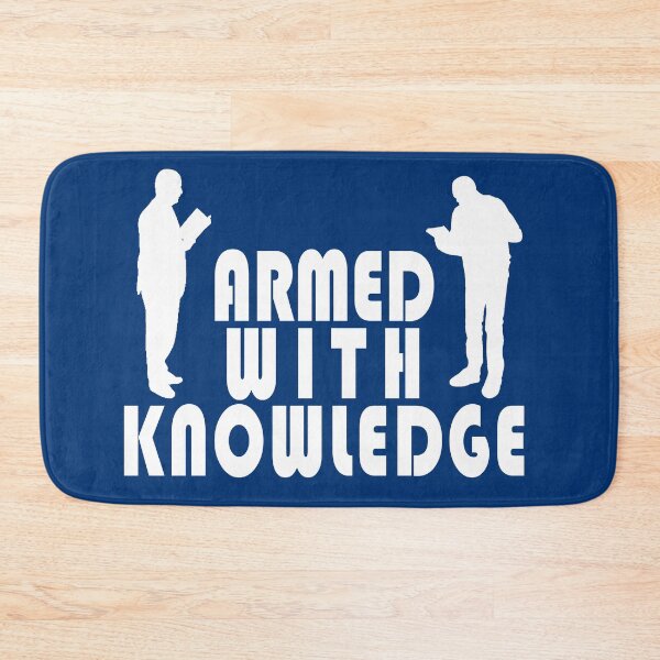 Item preview, ARMED WITH KNOWLEDGE designed and sold by YACINE-MALIKI.
