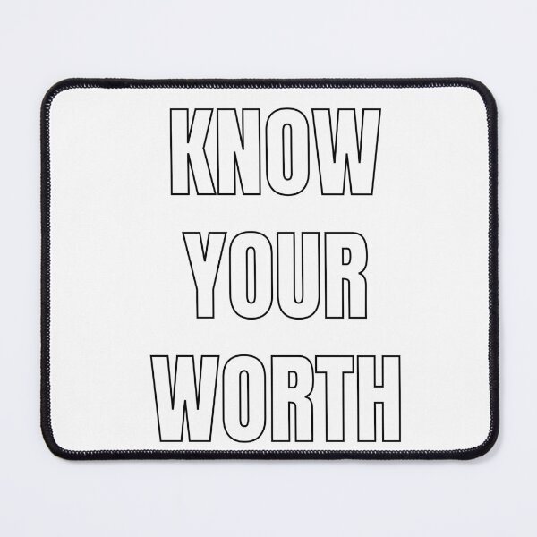 Item preview, Know your worth designed and sold by Inspirationmotivation.