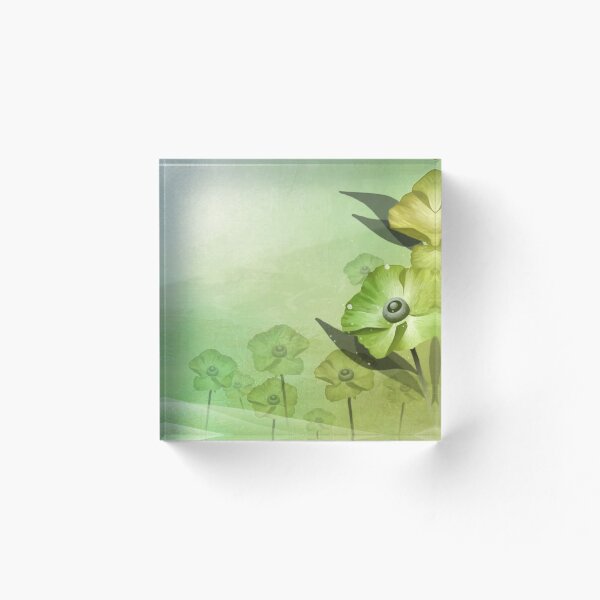 Item preview, Beautiful Soft Peridot Flowers Design designed and sold by NexusArts.