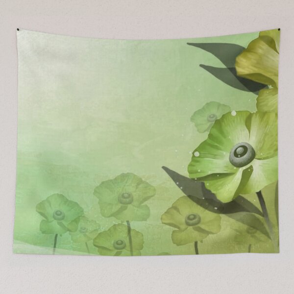 Artikelvorschau, Schönes weiches Peridot-Blumen-Design entworfen und verkauft von NexusArts.