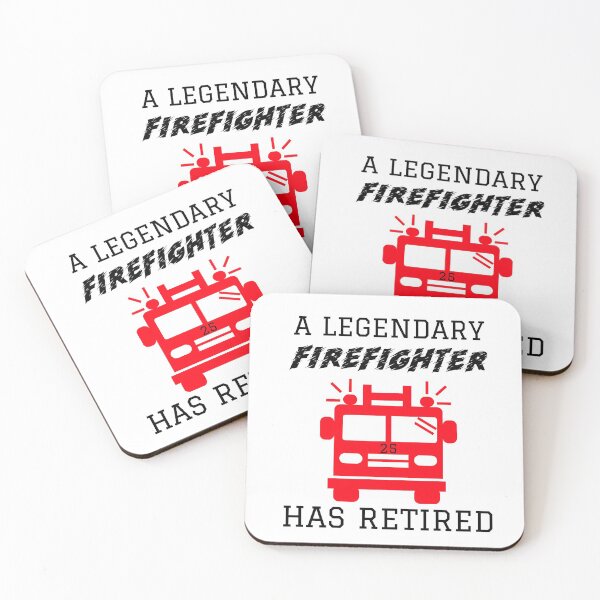 Item preview, A Legendary Firefighter Has Retired  designed and sold by Studioapartment.