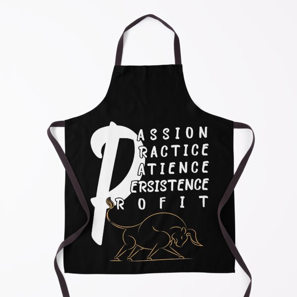 Item preview, Passion Practice Patience Persistence Profit, Bull Market Funny Quotes designed and sold by levdone.