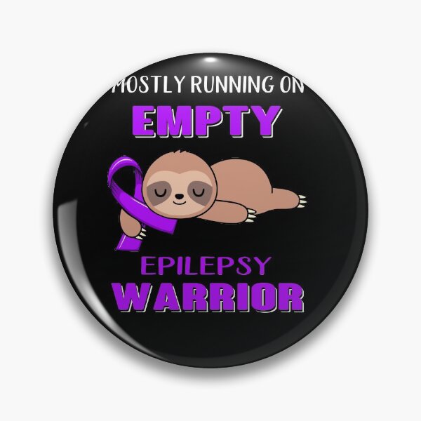 Item preview, Mostly Running On Empty Epilepsy Warrior designed and sold by Brad-FI.