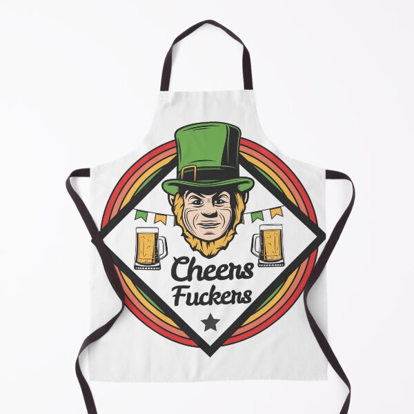 Item preview, Cheers fuckers irish shamrock designed and sold by IzzyTheWizz.