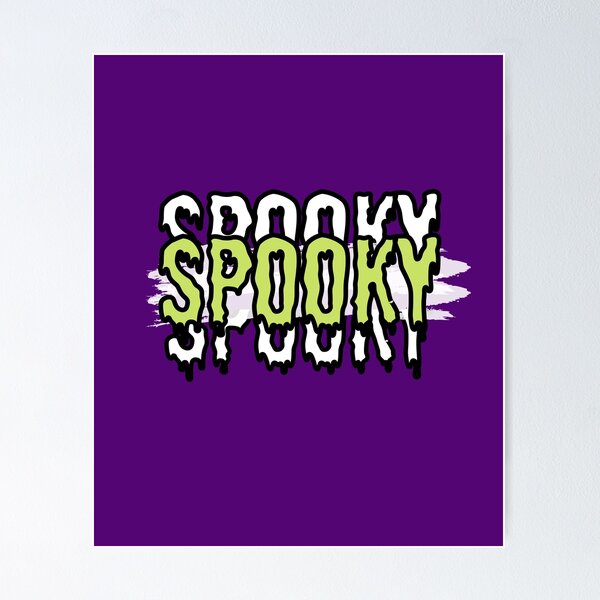 Item preview, Spooky Vibes - purple background designed and sold by piastrelli.