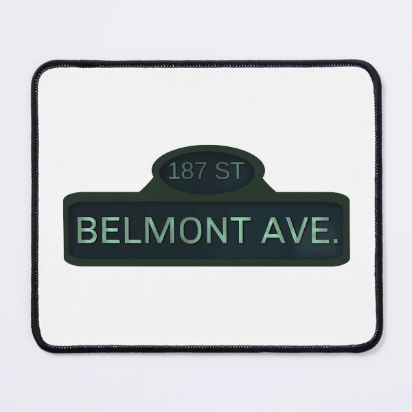 Item preview, Belmont Avenue Street Sign - A Bronx Tale designed and sold by Tate Zeleznik.