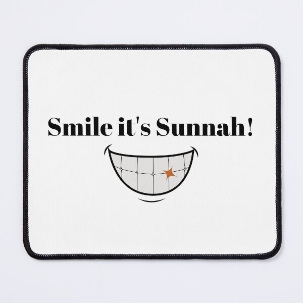 Item preview, Smile it's Sunnah! designed and sold by Content Extra.