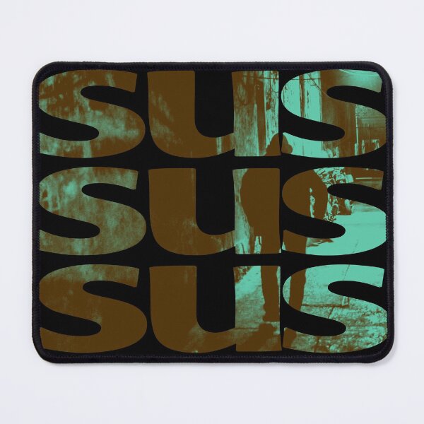Item preview, SUS Pretty Sus Retro Brown Blue designed and sold by Milizabeth.