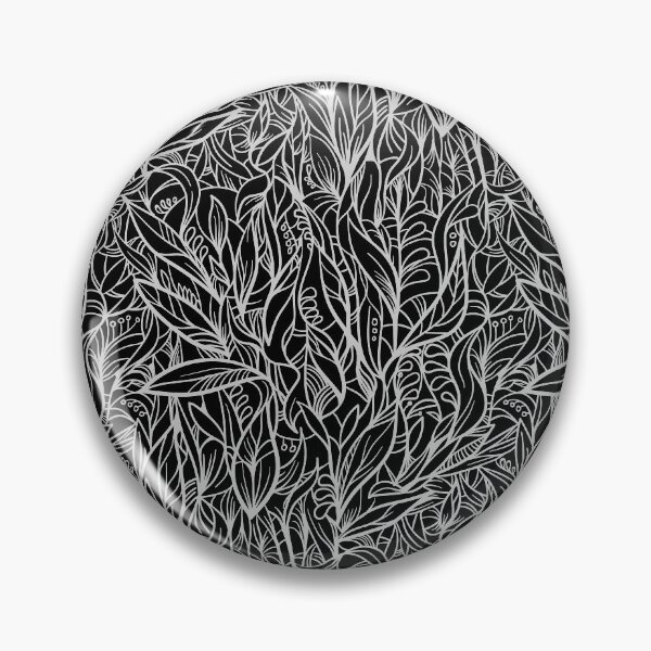 Item preview, Grey decorative leaves designed and sold by Olga Lashko.