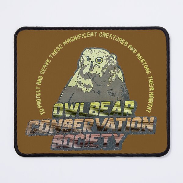 Item preview, Owlbear Conservation Society designed and sold by jakersvelmax.