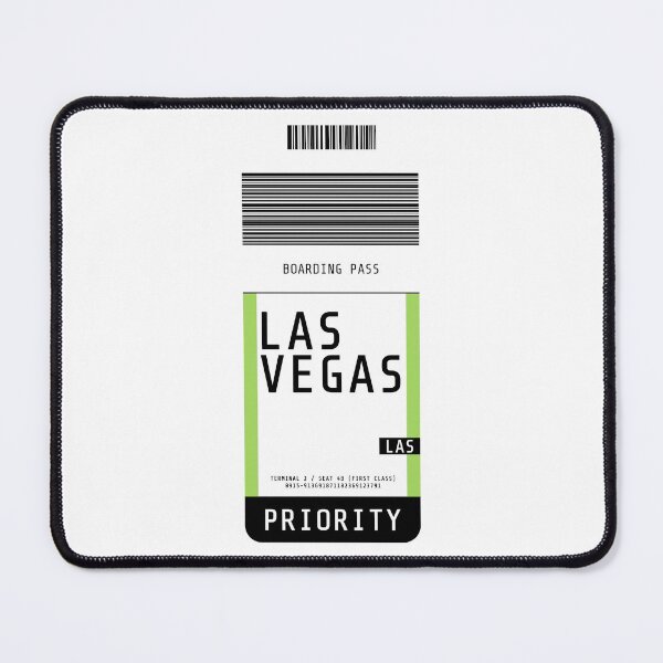Item preview, Las Vegas Boarding Pass LAS designed and sold by lukassfr.