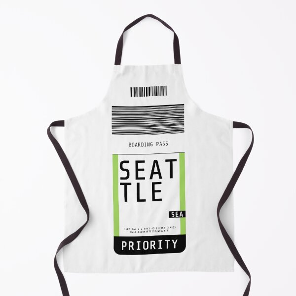 Item preview, Seattle Boarding Pass SEA designed and sold by lukassfr.