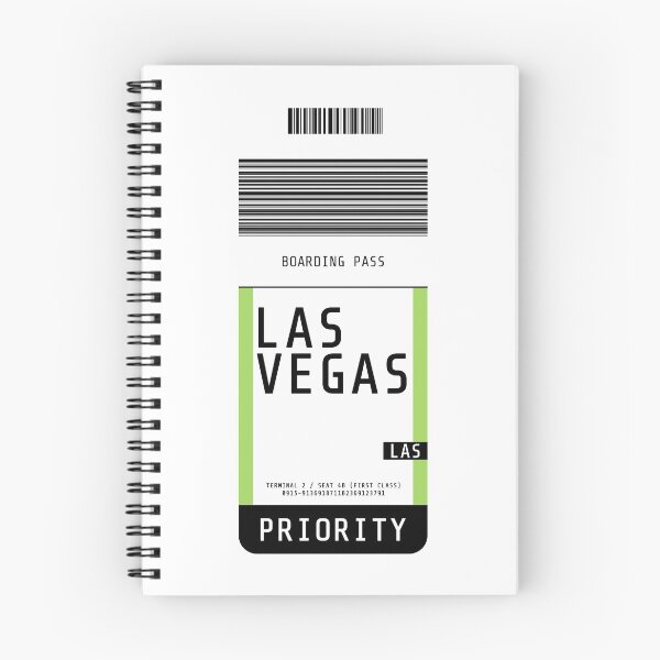 Item preview, Las Vegas Boarding Pass LAS designed and sold by lukassfr.