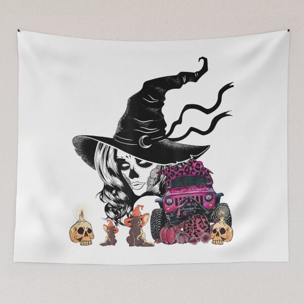Item preview, My Broom Broke So Now I Drive A J.e.e.p Witch Halloween designed and sold by Dadya.