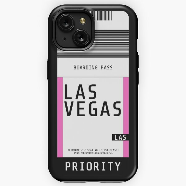 Personalised Las Vegas Boarding Pass iPhone Case - iPhone XS MAX