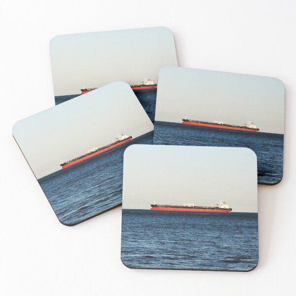 Item preview, Cargo Ship freighter Seascape sea ocean designed and sold by Anna Lemos.