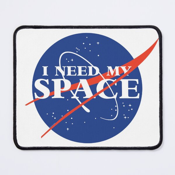 Item preview, I Need My Space in Midnight Blue designed and sold by johnta17.
