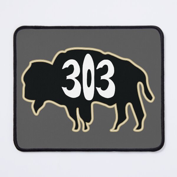 Item preview, Hand Drawn Colorado Buffalo 303 Area Code designed and sold by itsrturn.