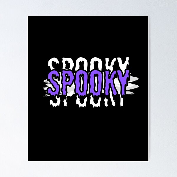Item preview, Spooky Vibes - orange letter designed and sold by piastrelli.