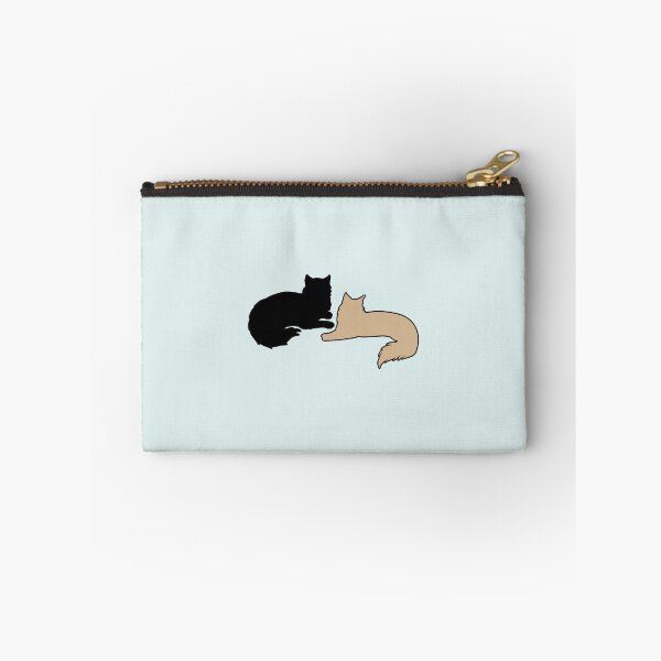 Item preview, Bella & Edward Lounging Around (Black & Beige Cats) designed and sold by andmarstan.