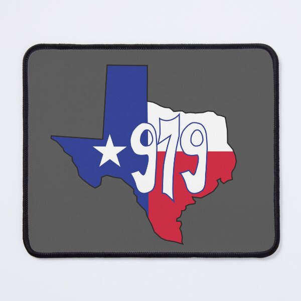 Item preview, Hand Drawn Texas Flag 979 Area Code designed and sold by itsrturn.
