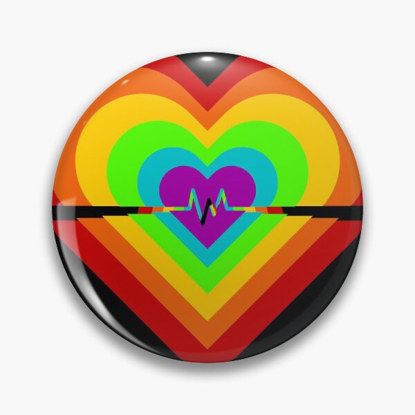 Item preview, Pride Flag Hearts - Gay designed and sold by thesassypanda.