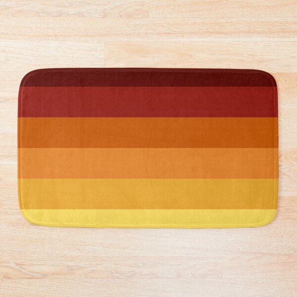 Item preview, Burnt Orange Descending Stripes Fall Mood Pattern designed and sold by thecooltable.