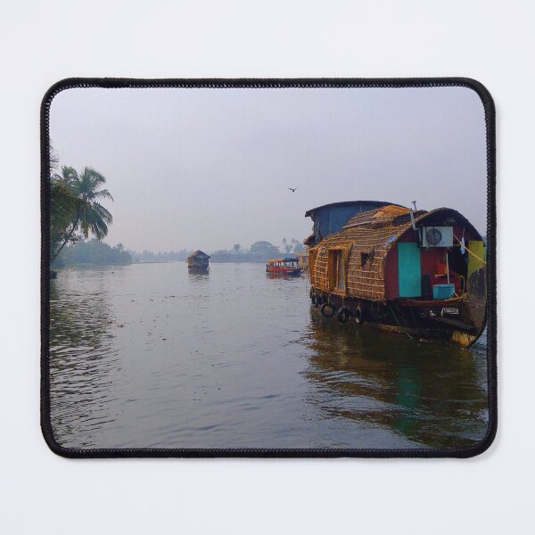 Item preview, Floating House, River, Alappuzha, Kerala, India designed and sold by worldways.