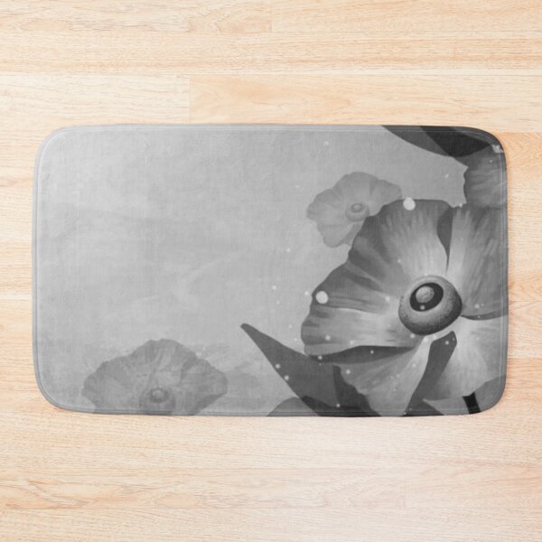 Artikelvorschau, Schönes schwarz-weißes Blumen-Design entworfen und verkauft von NexusArts.