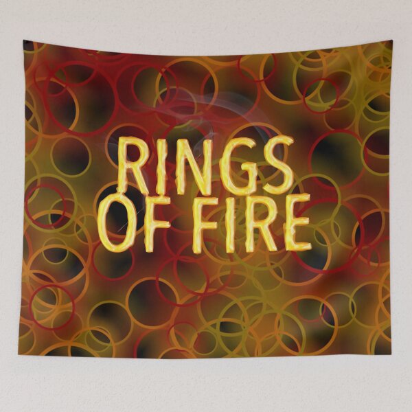 Item preview, RINGS OF FIRE designed and sold by Klementsen.