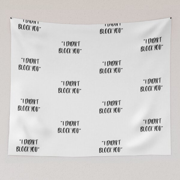 Item preview, I Didn't Block You - White Lie Party designed and sold by johnta17.
