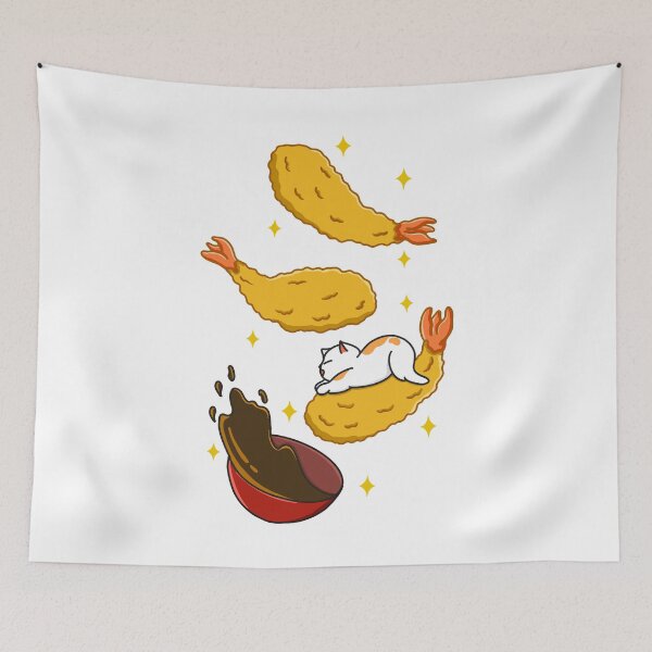 Item preview, Cat and Tempura designed and sold by Kimprut.