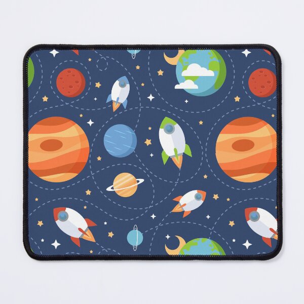 Item preview, Galaxy Space Pattern | Astronaut Planets Rockets designed and sold by anziehend.
